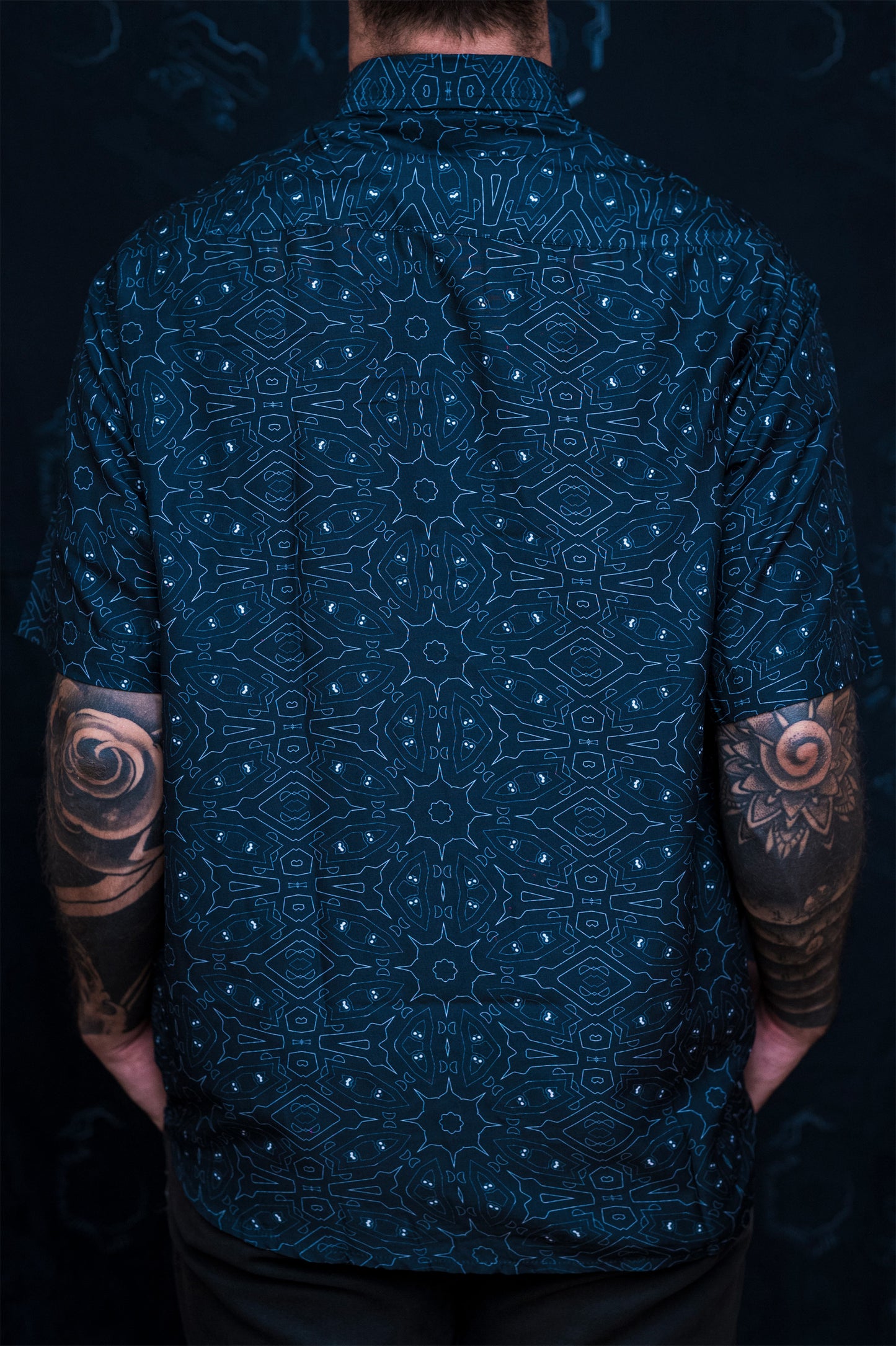 Deep Black Aura ✧ Cotton Shirt