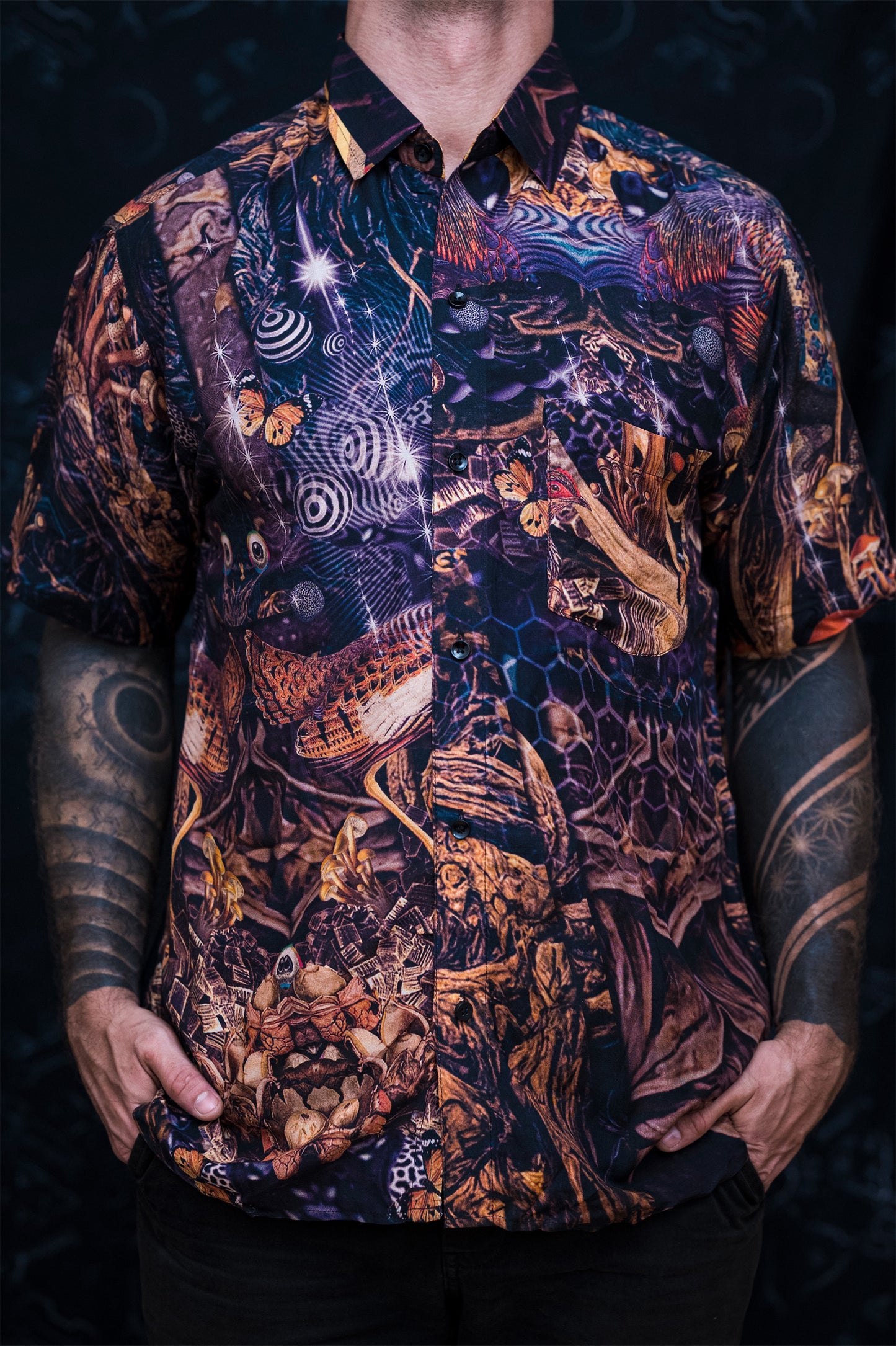 Full Moon Rising ✧ Bamboo Shirt ✧ Vanaghotra
