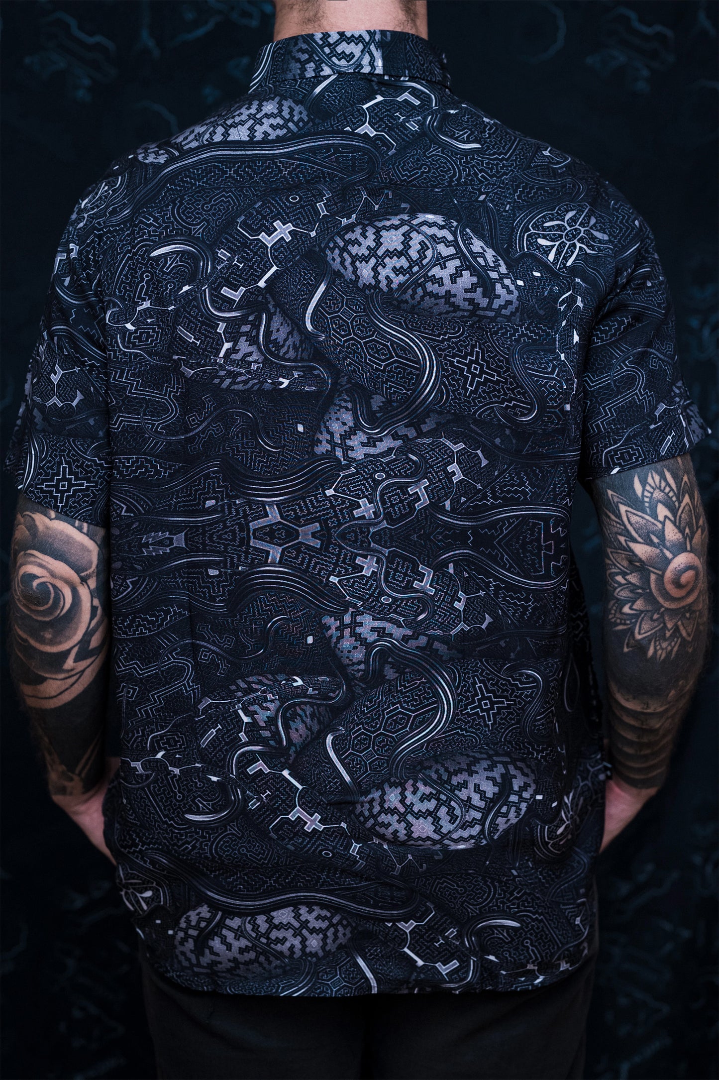 Serpent Monochrome ✧ TAS ✧ Bamboo Shirt