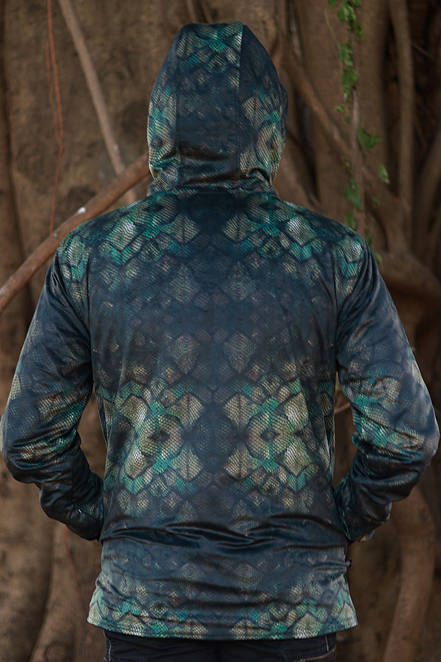 Emerald Scales X Shaman Spirit ✧ Reversible Jacket