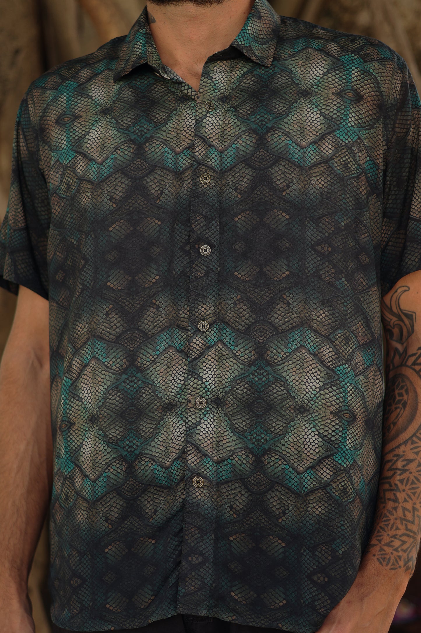 Emerald Scales ✧ Bamboo Shirt