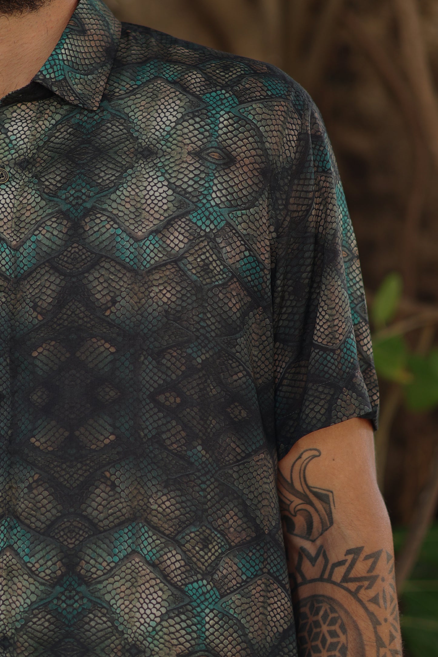 Emerald Scales ✧ Bamboo Shirt
