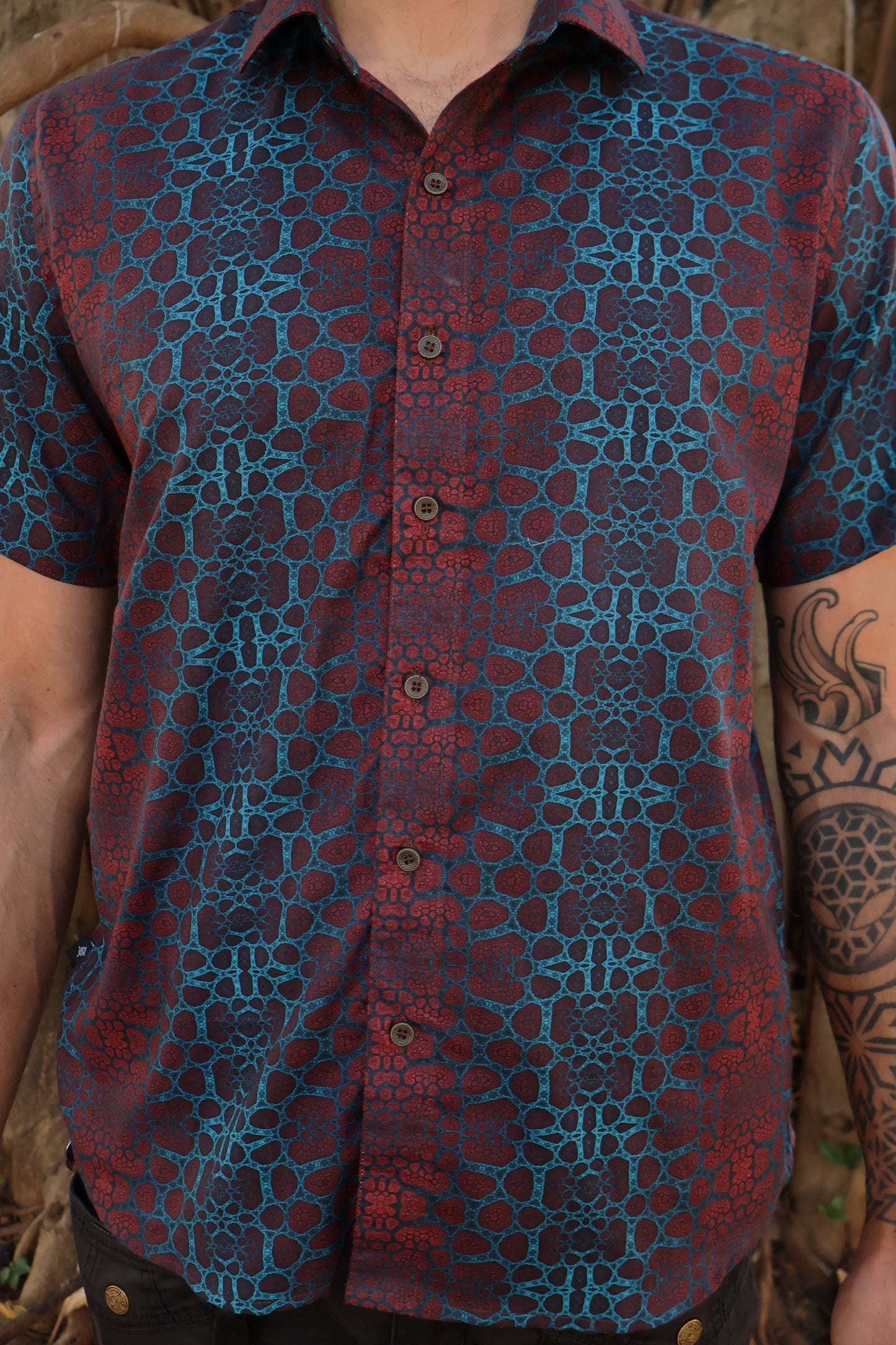 Fractal Duality ✧ Cotton Shirt