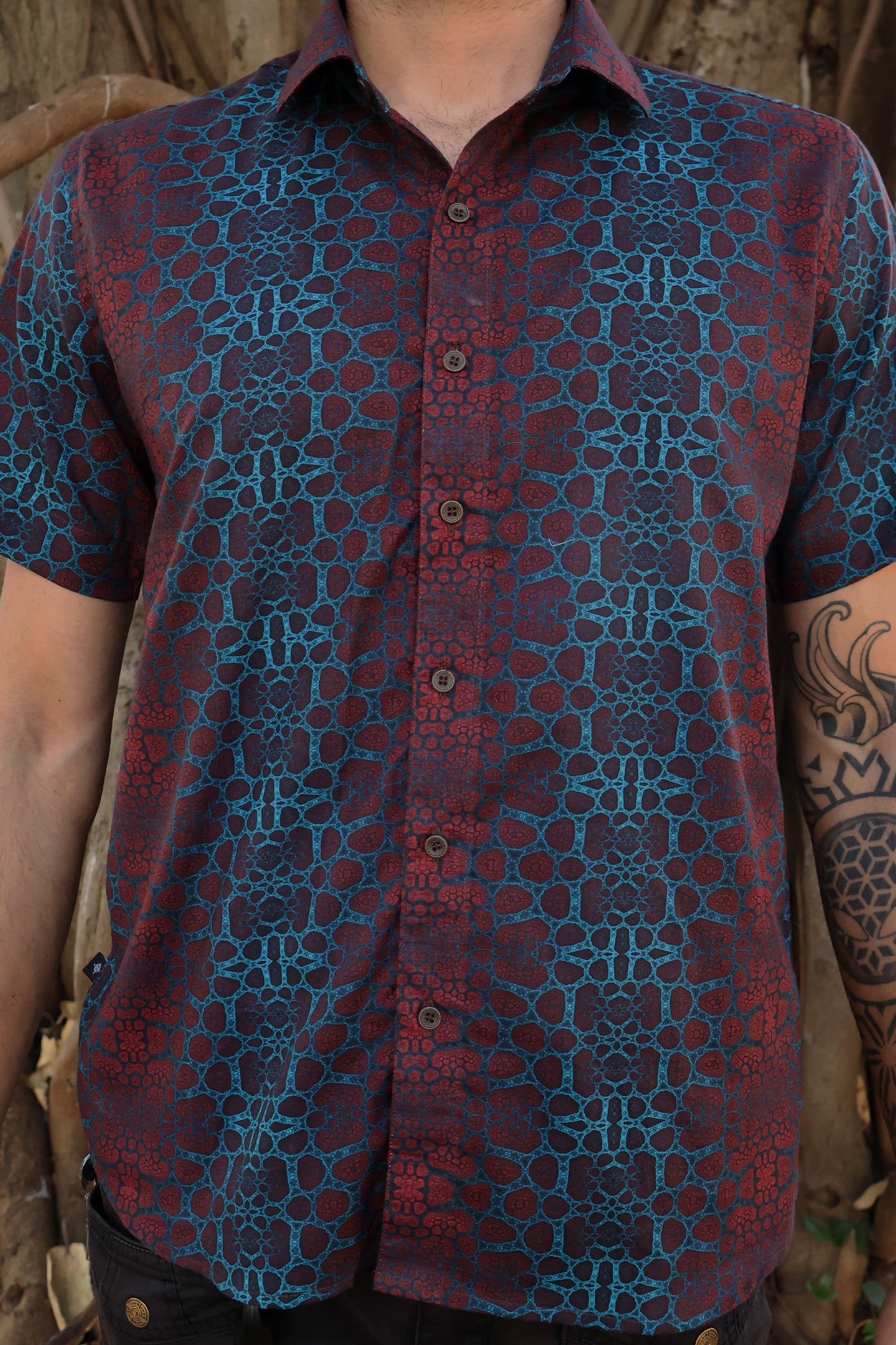Fractal Duality ✧ Cotton Shirt