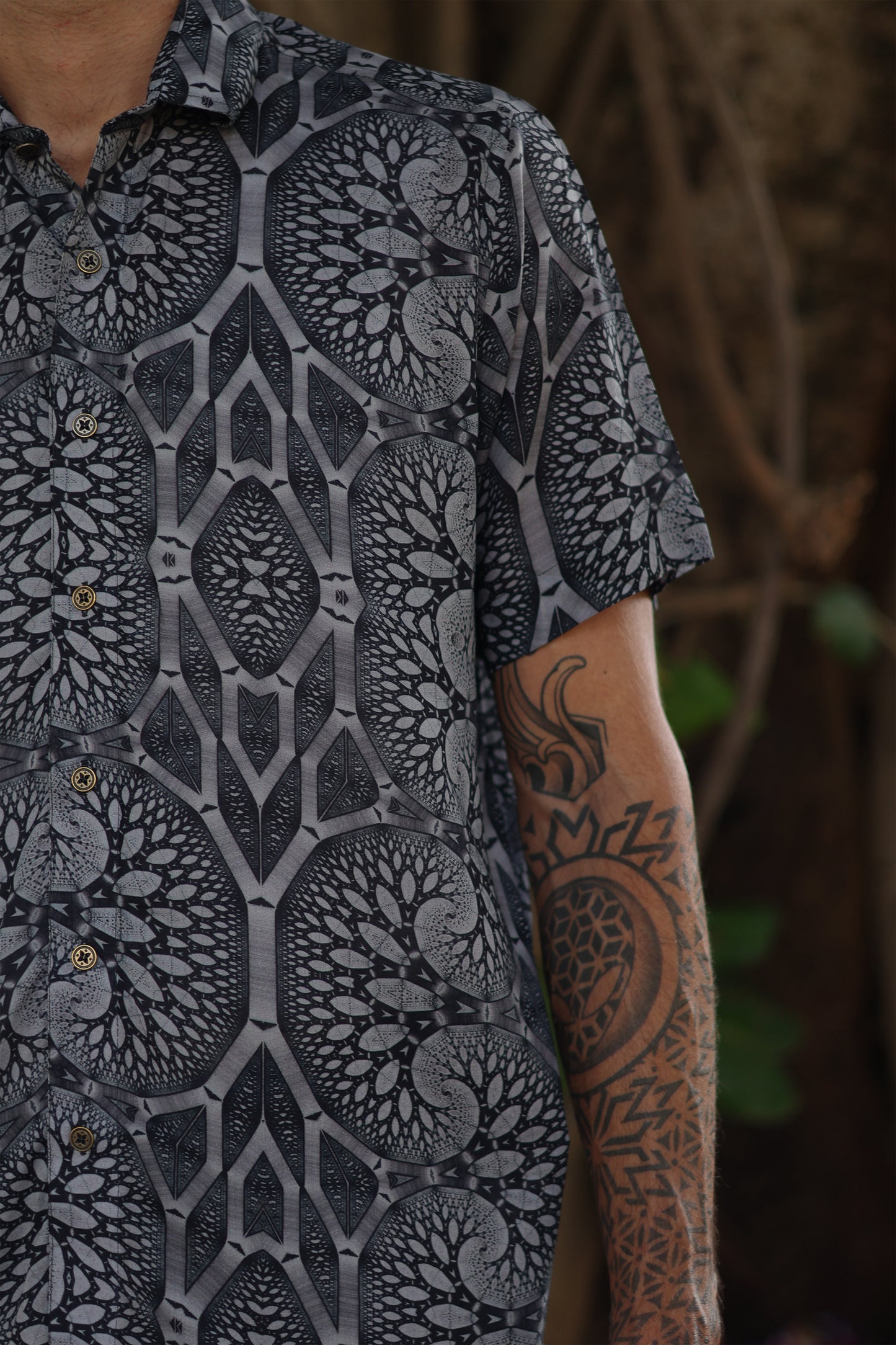 Fractal Trees ✧ Bamboo Shirt