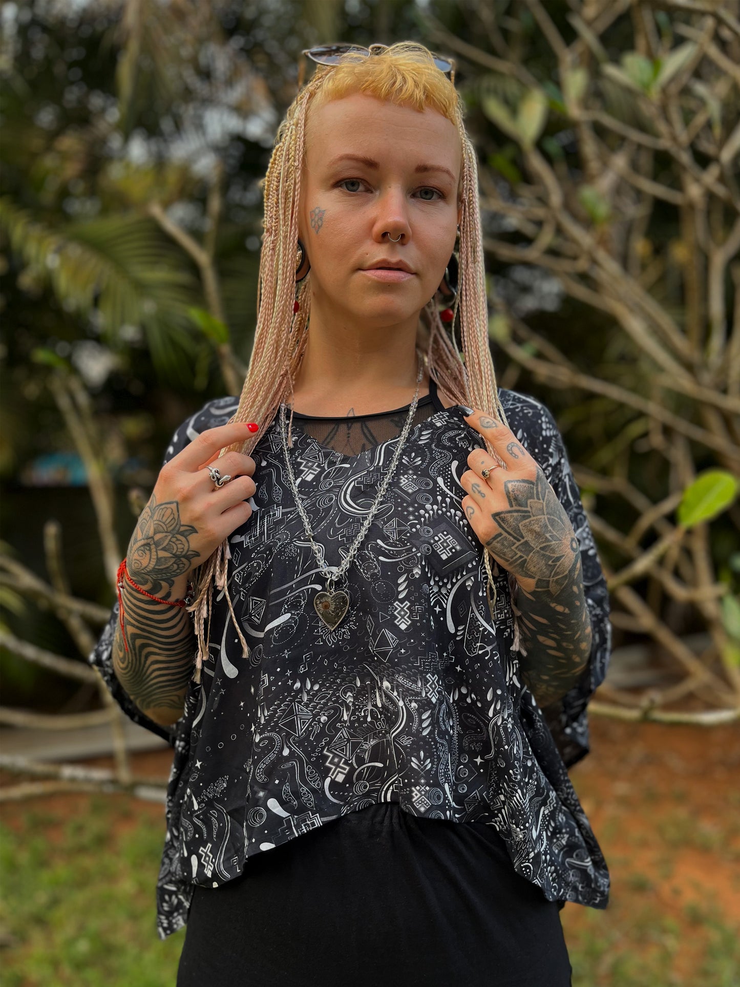 Jungle ✧ Poncho Top ✧ TAS