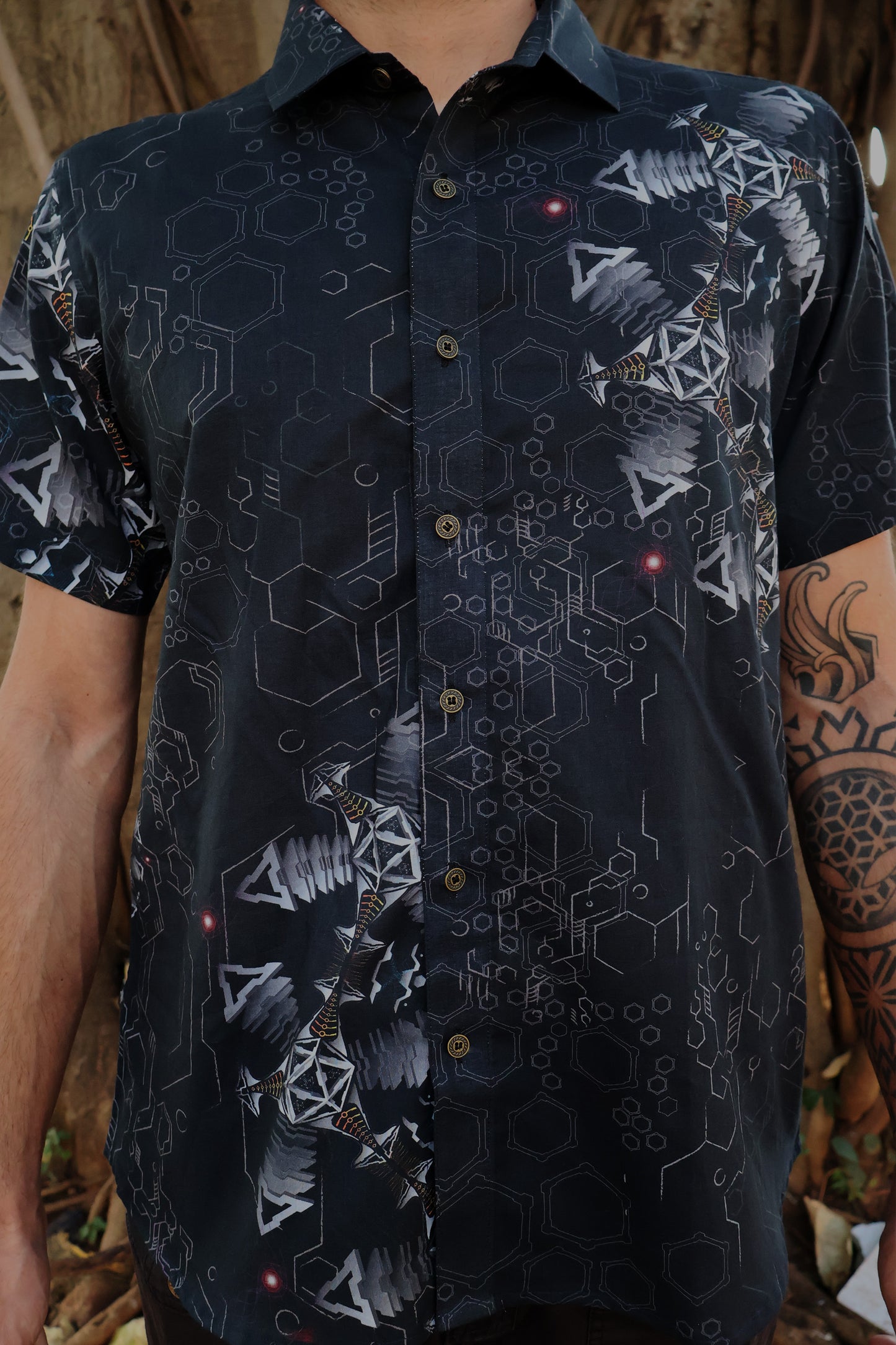 Neural Networking ✧ Cotton Shirt
