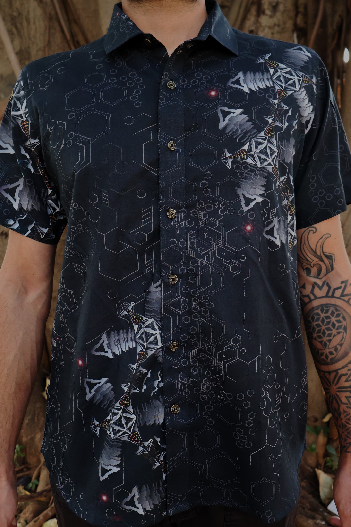 Neural Networking ✧ Cotton Shirt