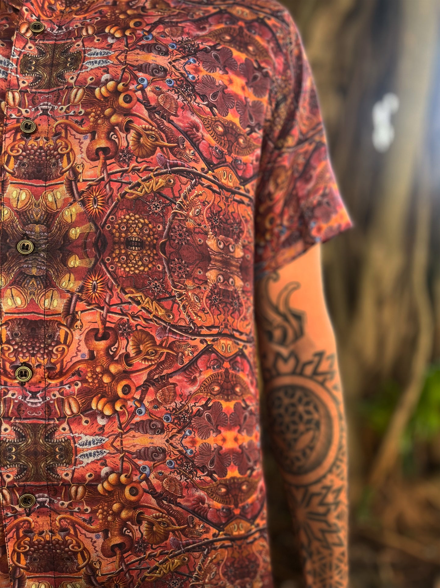 Neuro Chaos ✧ R.S.Connett ✧ Bamboo Shirt