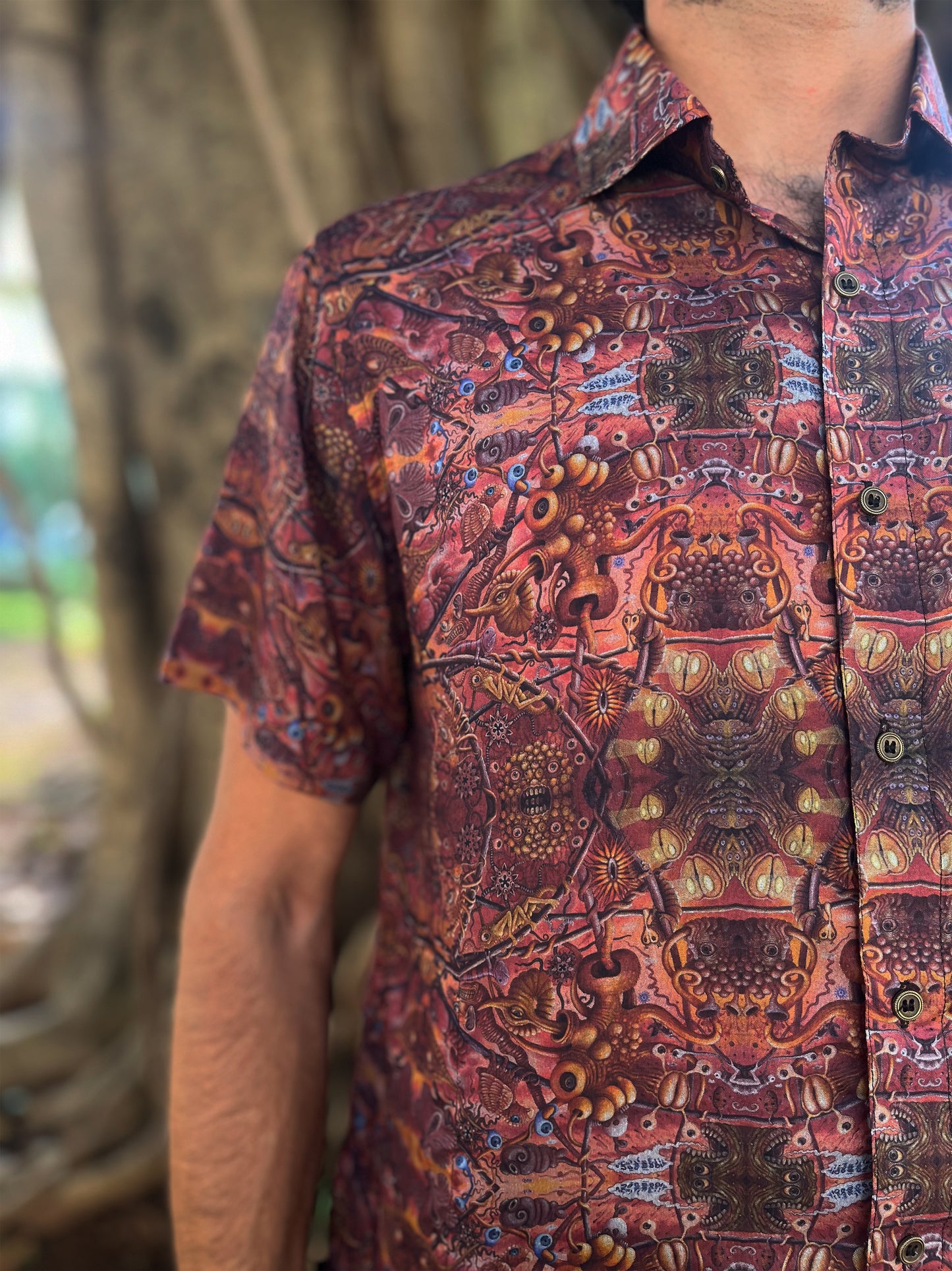 Neuro Chaos ✧ R.S.Connett ✧ Bamboo Shirt