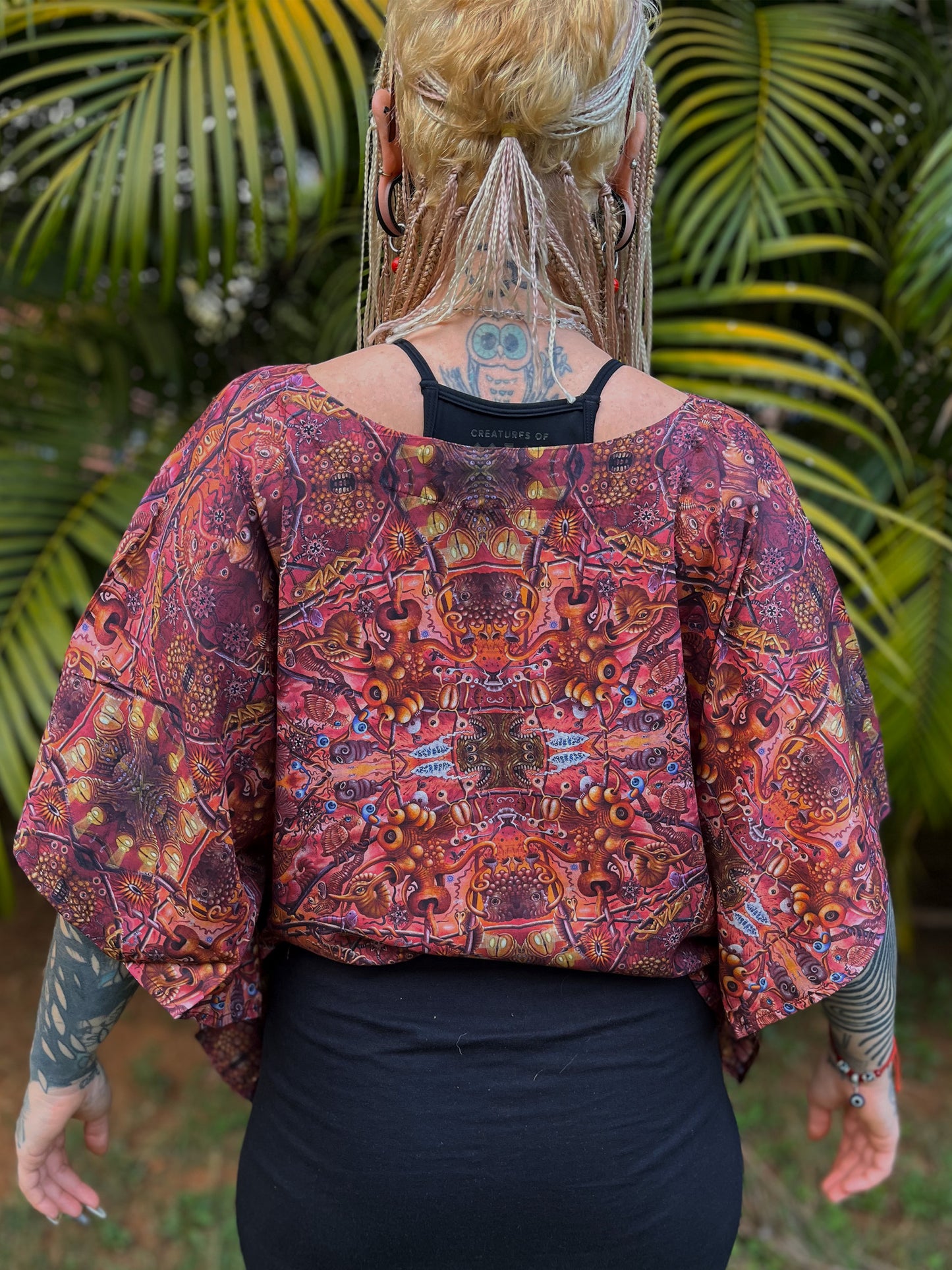 Neurochaos ✧ Poncho Top ✧ R.S.Connett