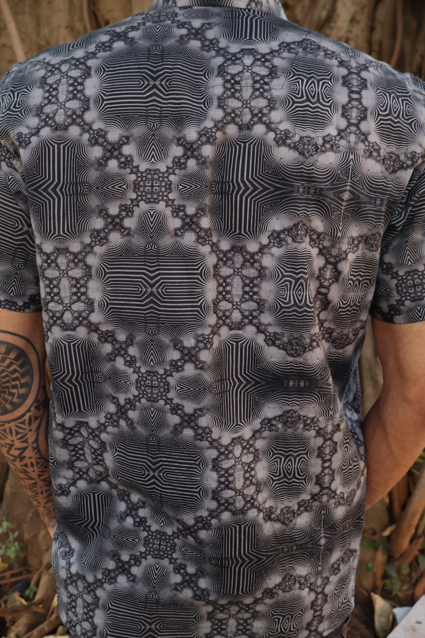 Optical Overdrive ✧ Cotton Shirt