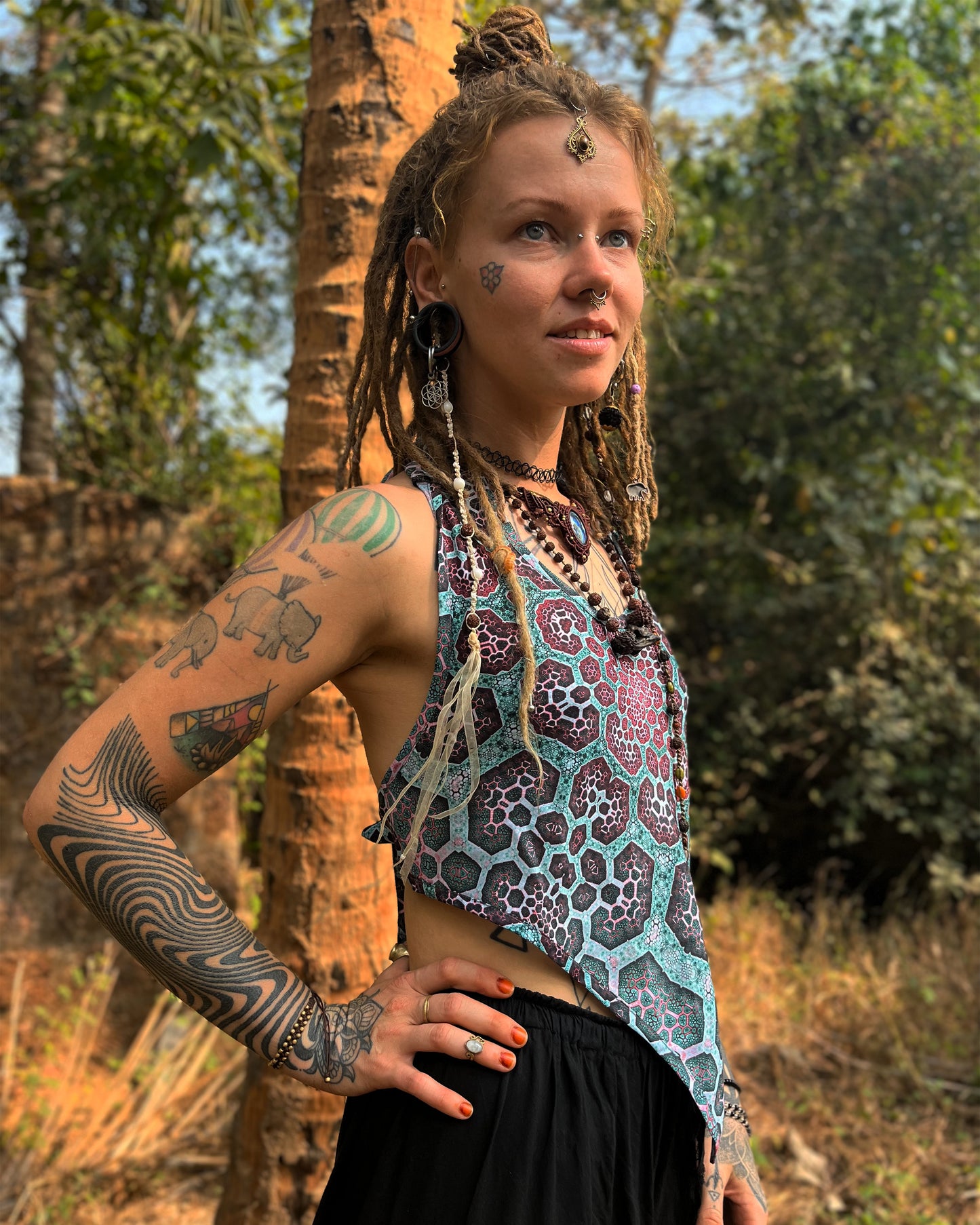 Fractal Echo ✧ Pixie Top