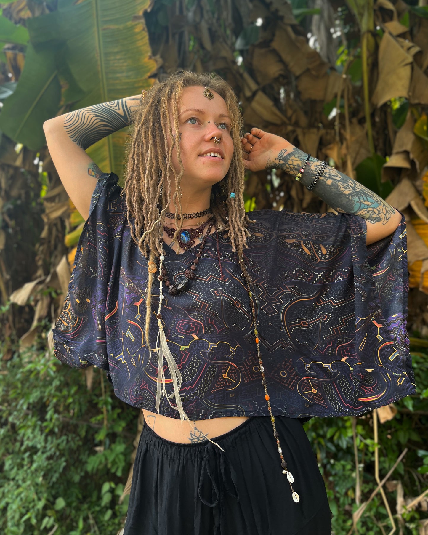 Serpent - Poncho Top