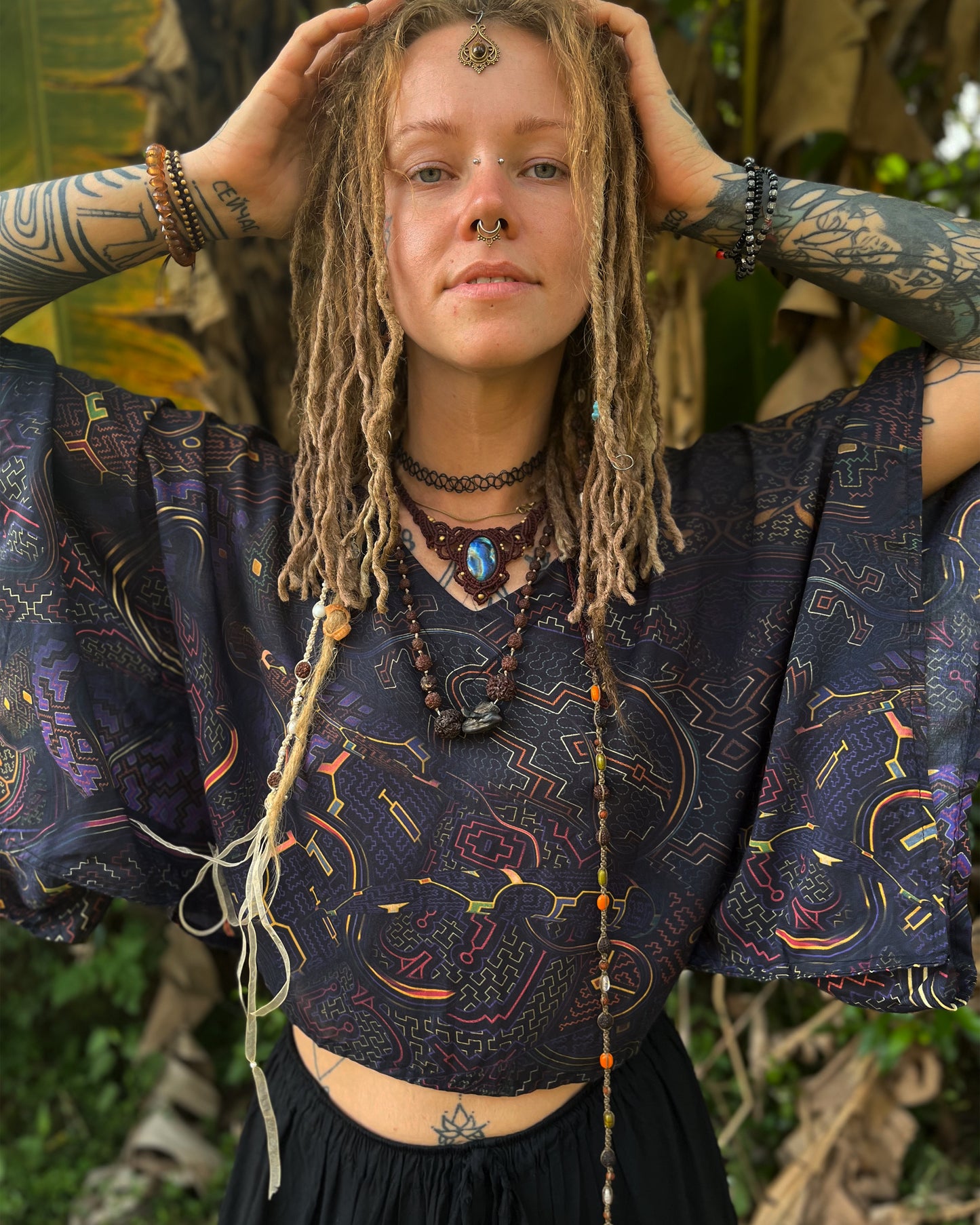 Serpent - Poncho Top