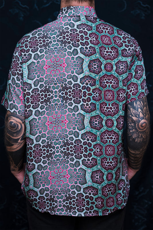 Fractal Echo ✧ Bamboo Shirt