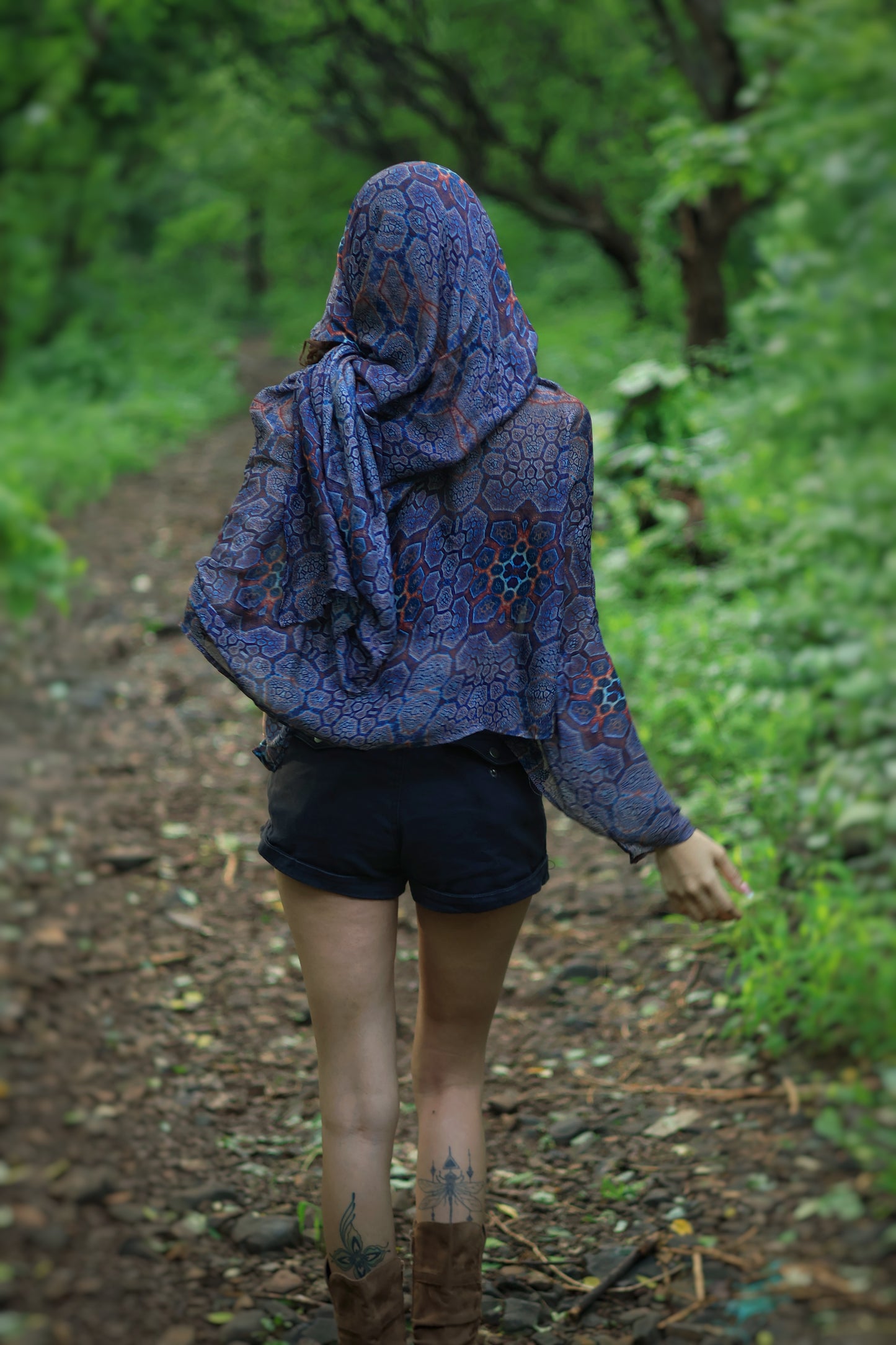 Fractal Boom ✧ Bamboo Scarf
