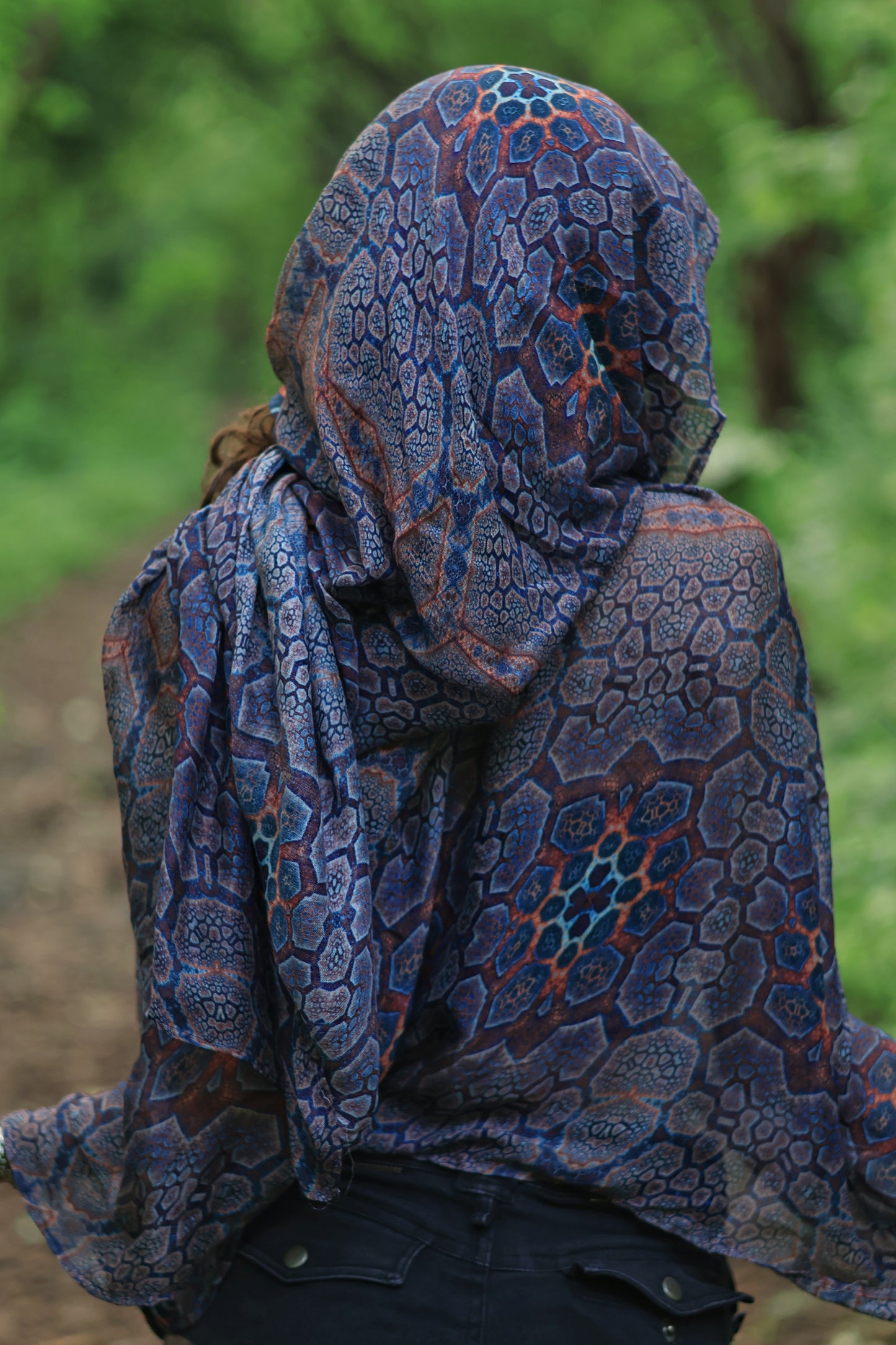 Fractal Boom ✧ Bamboo Scarf