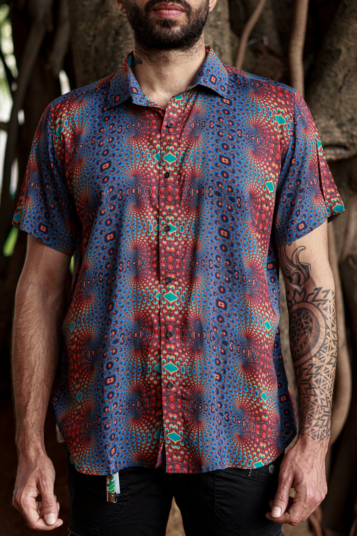Prismatic Flow ✧ Bamboo Shirt