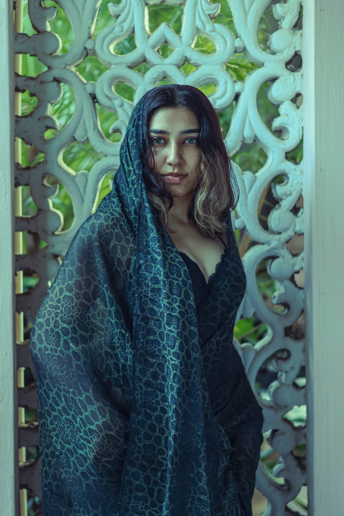 Fractal Of Ash ✧ Bamboo Scarf
