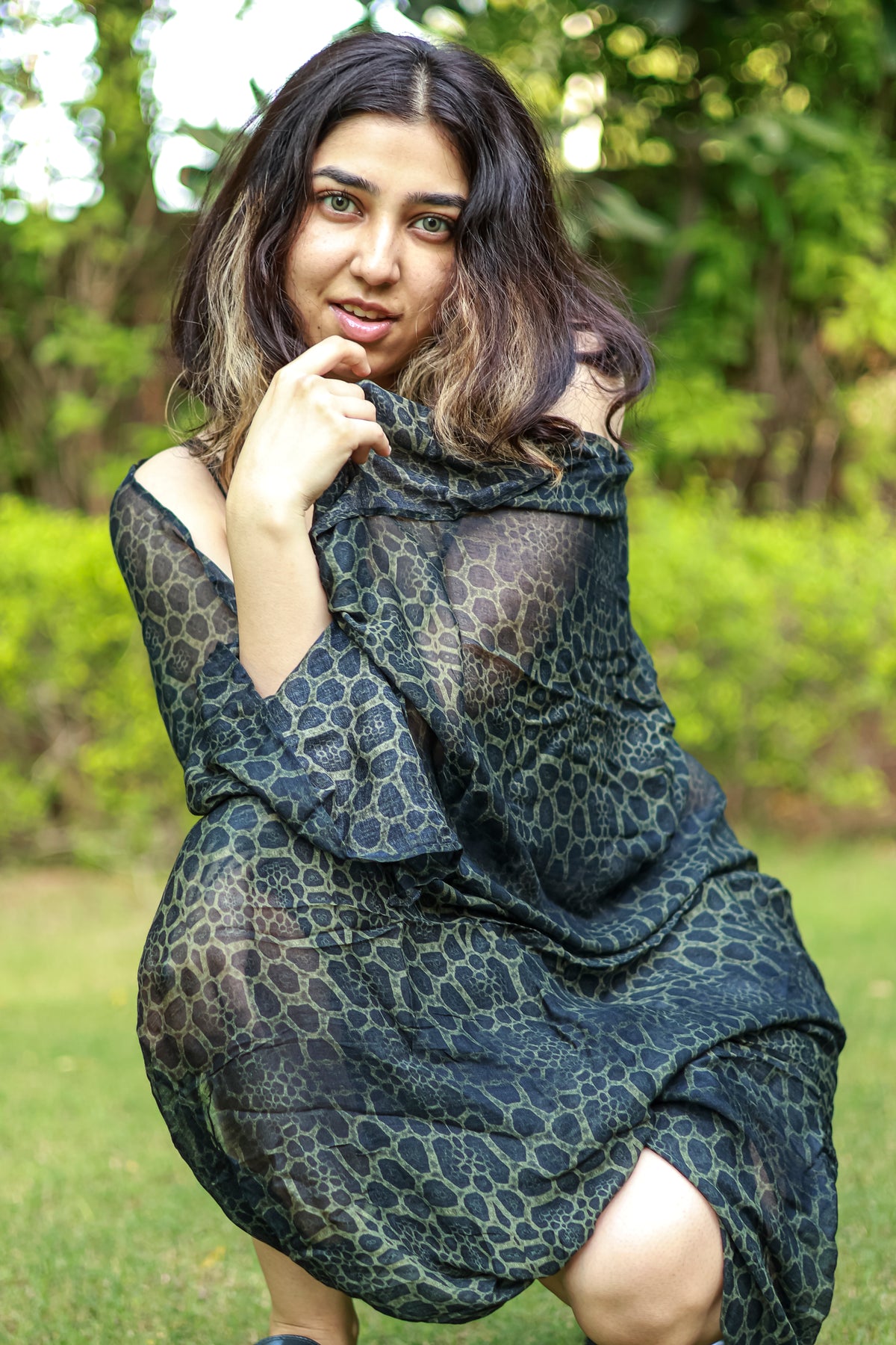 Fractal Of Ash ✧ Bamboo Scarf