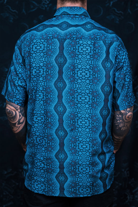 Vivid Blue Scales