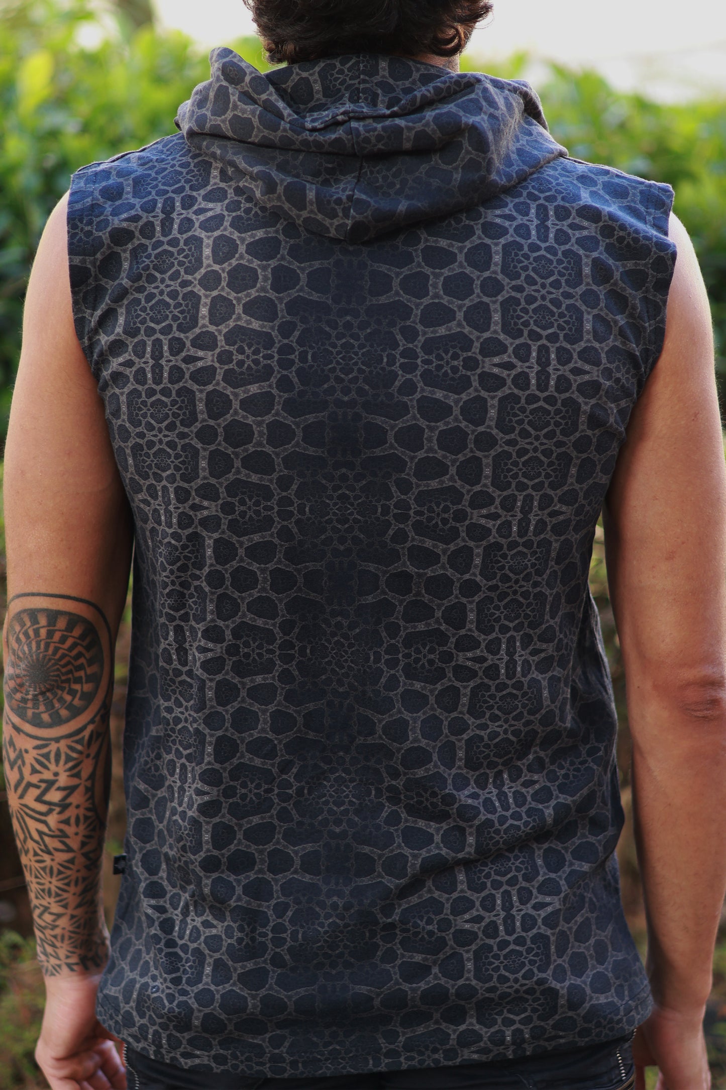 Fractal Of Ash ✧ Hooded Tank