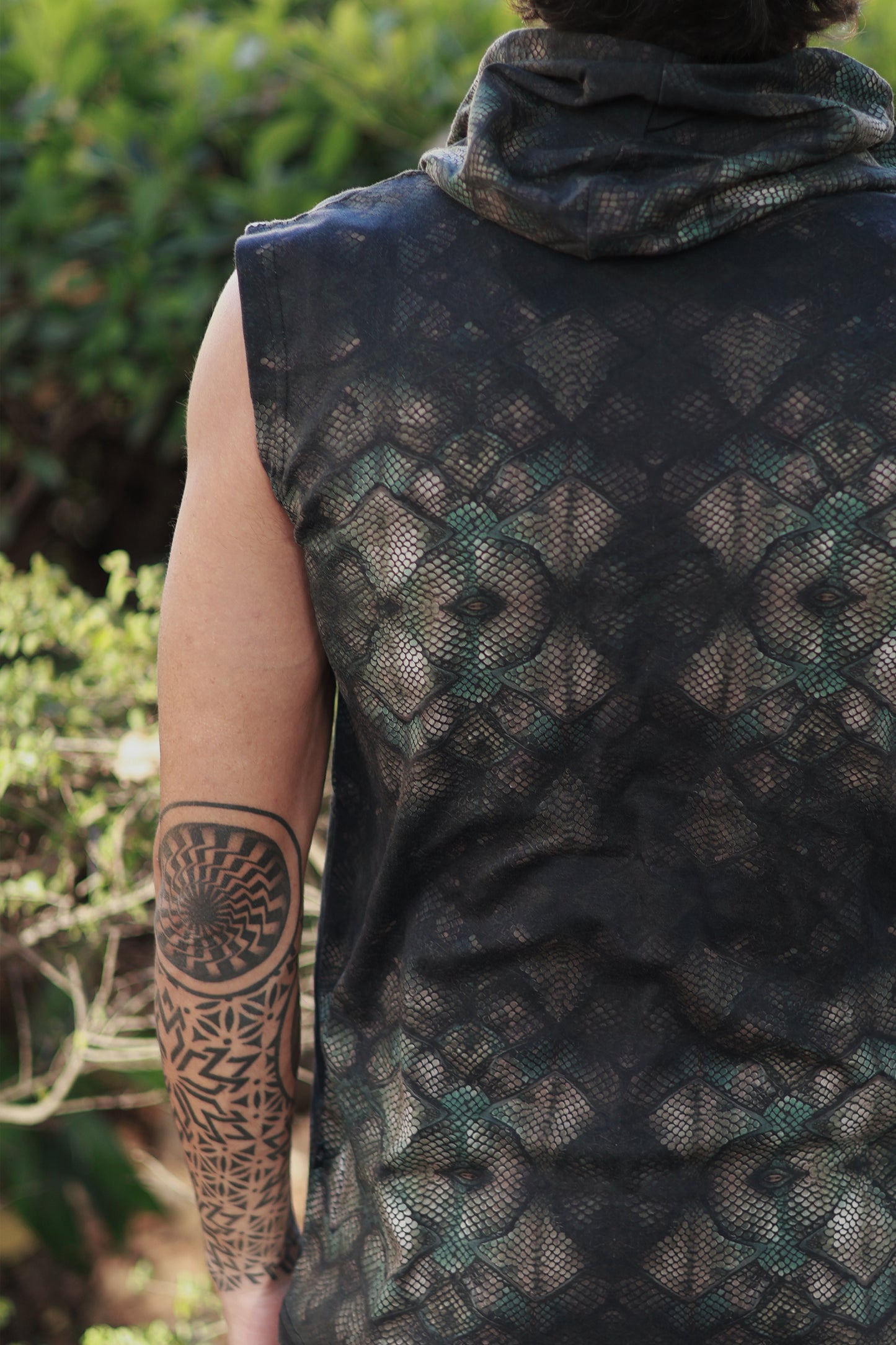 Emerald Scales ✧ Hooded Tank