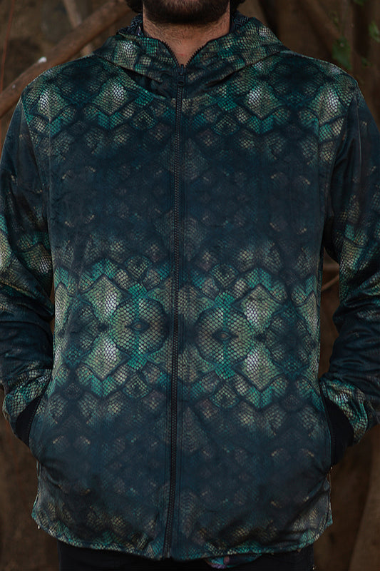 Emerald Scales X Shaman Spirit ✧ Reversible Jacket