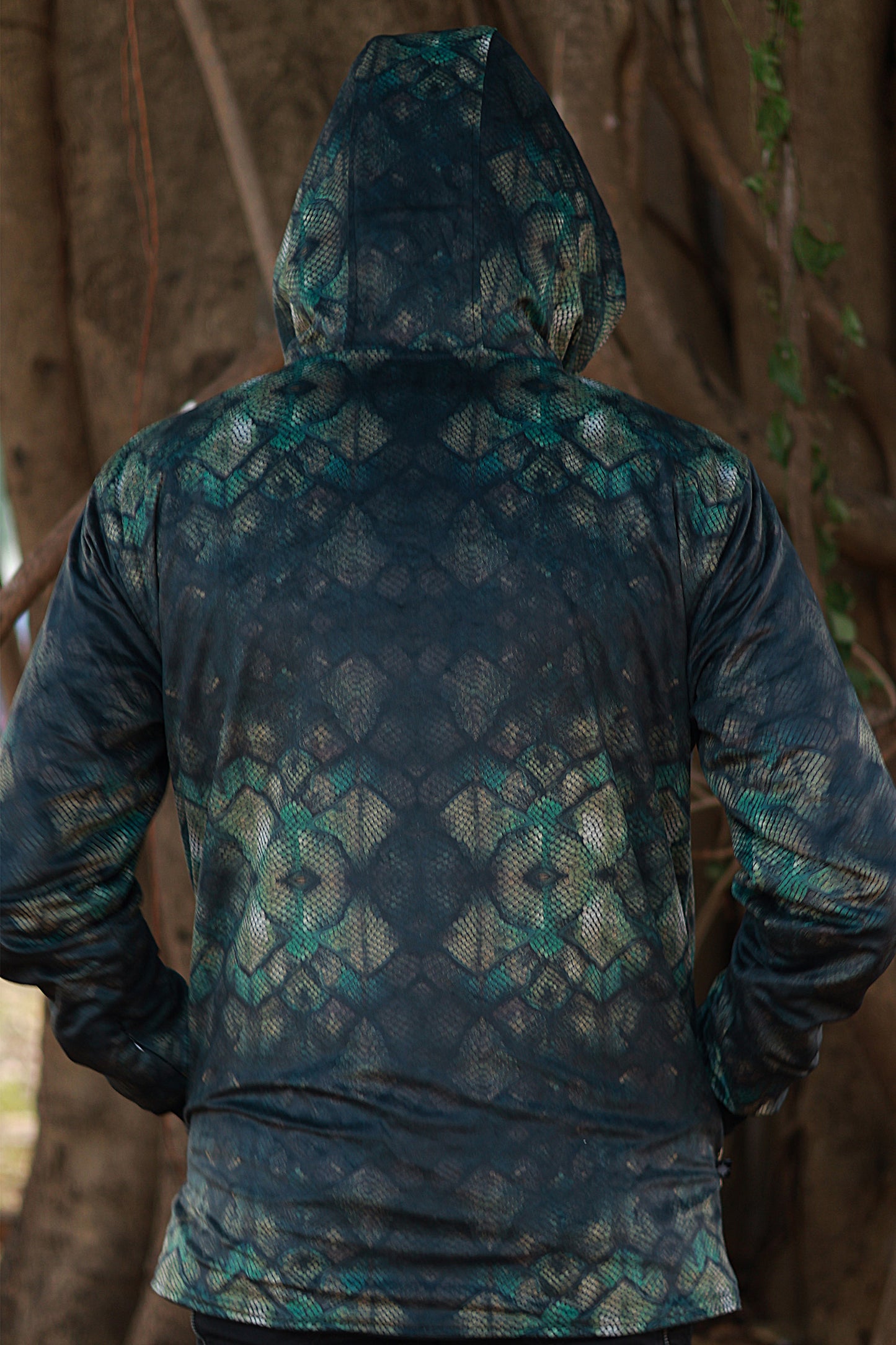 Emerald Scales X Shaman Spirit ✧ Reversible Jacket