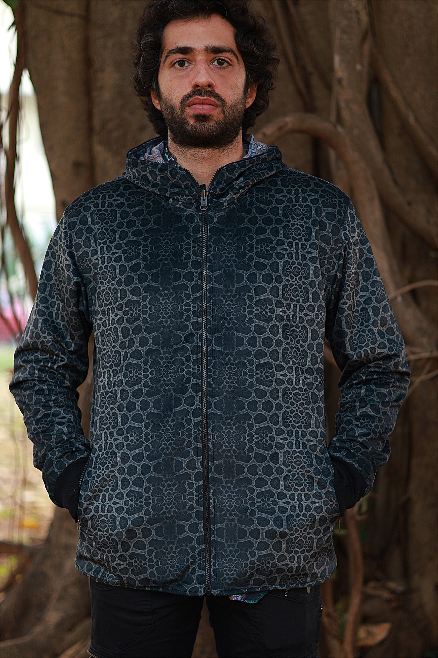 Fractal Boom X Fractal Of Ash ✧ Reversible Jacket