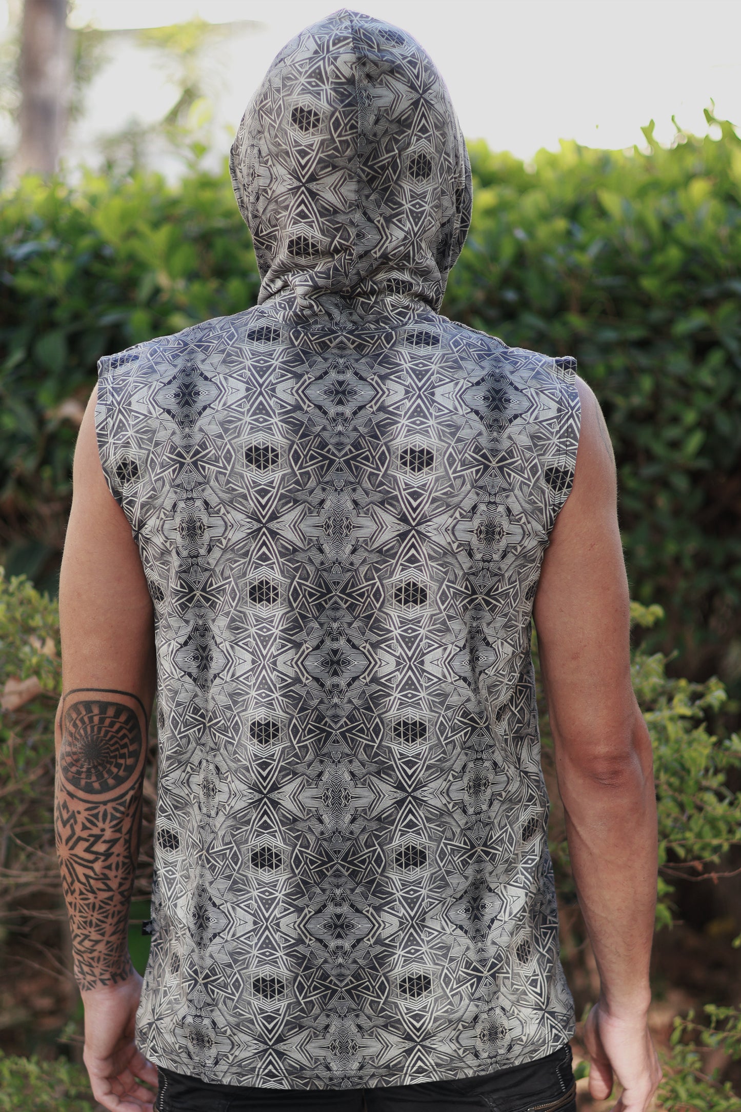 Geometric Odyssey ✧ Hooded Tank