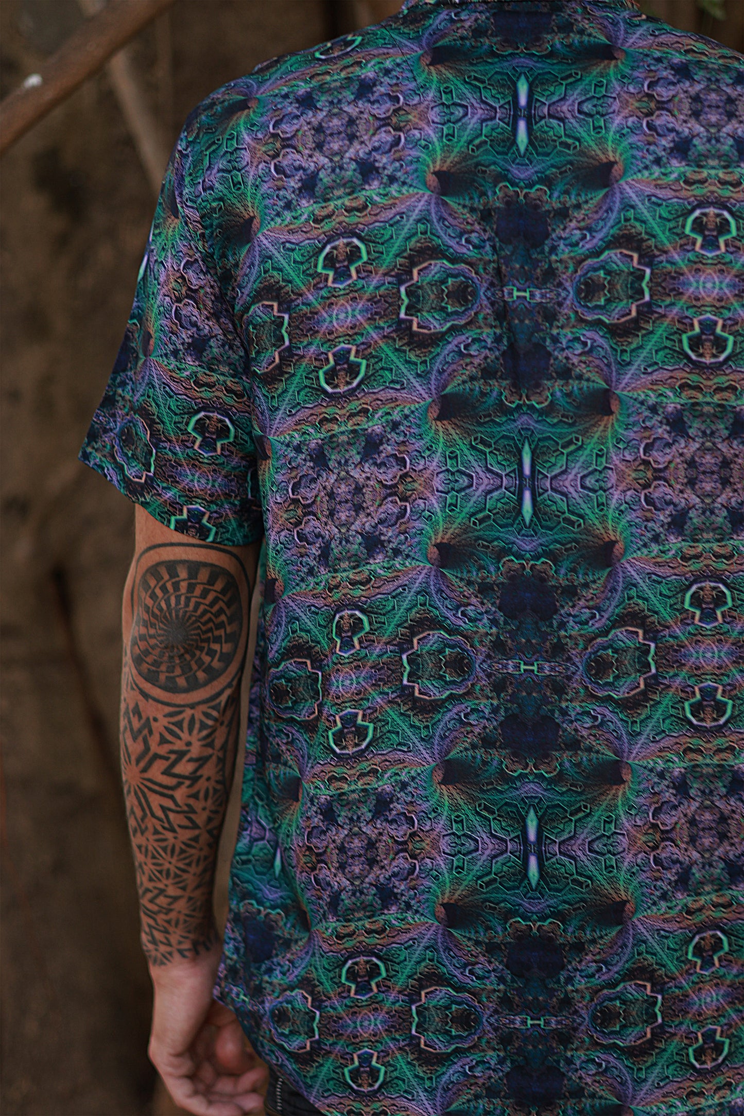 Ixi Fractal ✧ Bamboo Shirt✧ Rebellewear