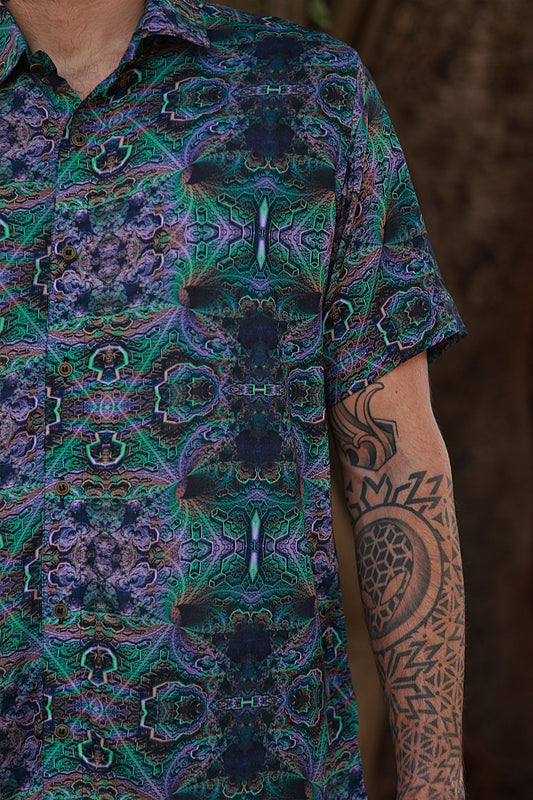 Ixi Fractal ✧ Bamboo Shirt✧ Rebellewear