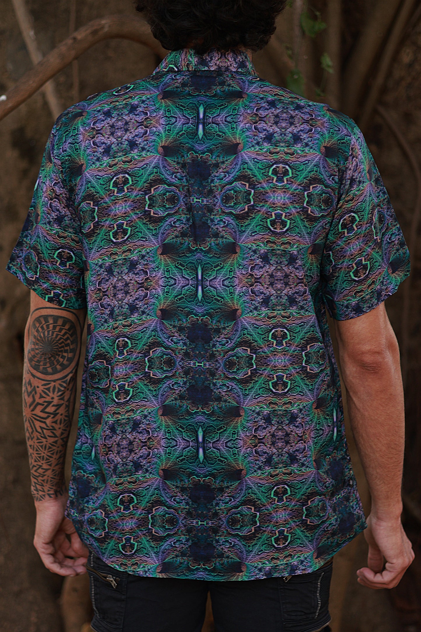 Ixi Fractal ✧ Bamboo Shirt✧ Rebellewear