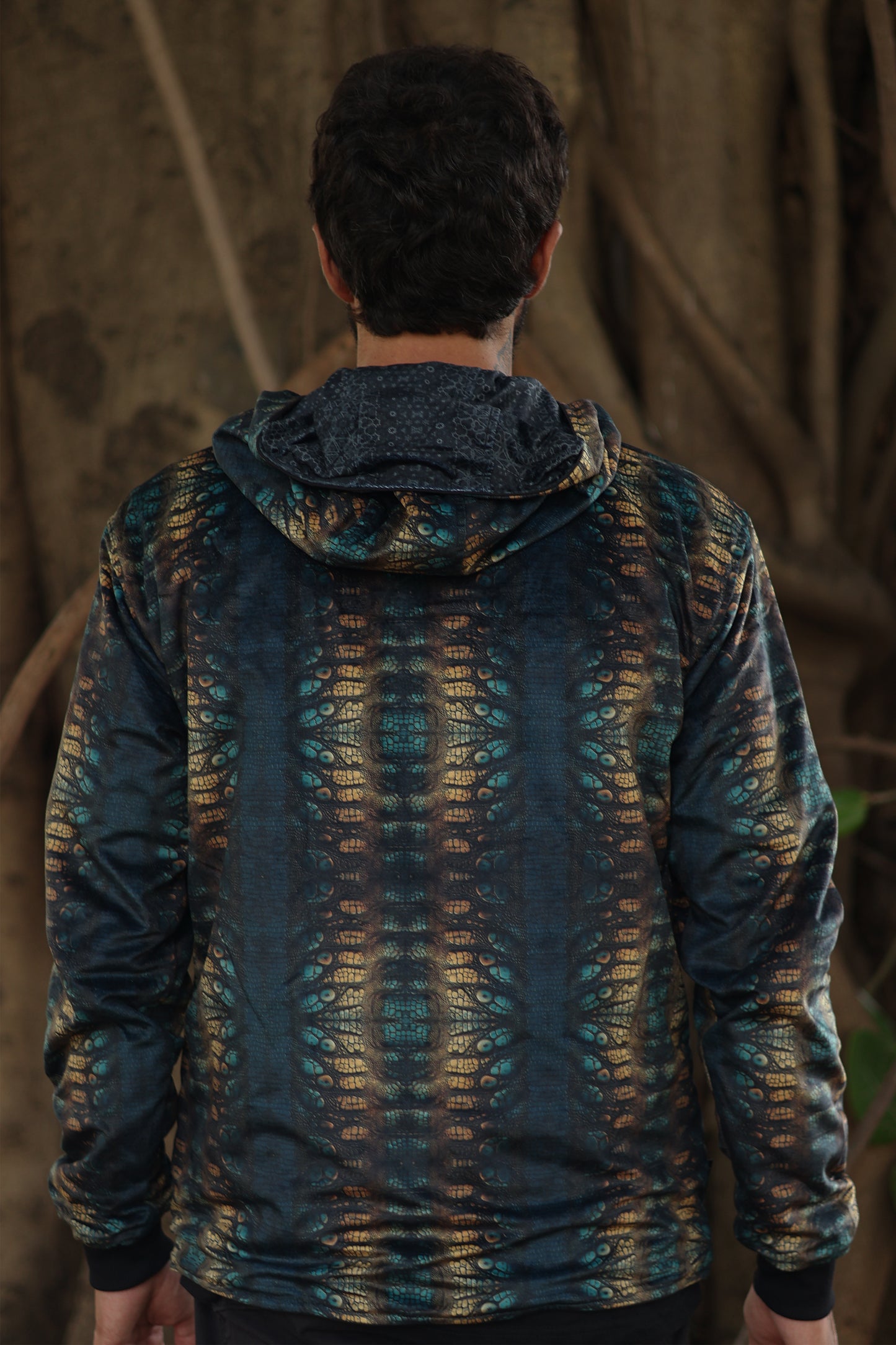 Symmetric Visuals X Obsidian Scales ✧ Reversible Jacket