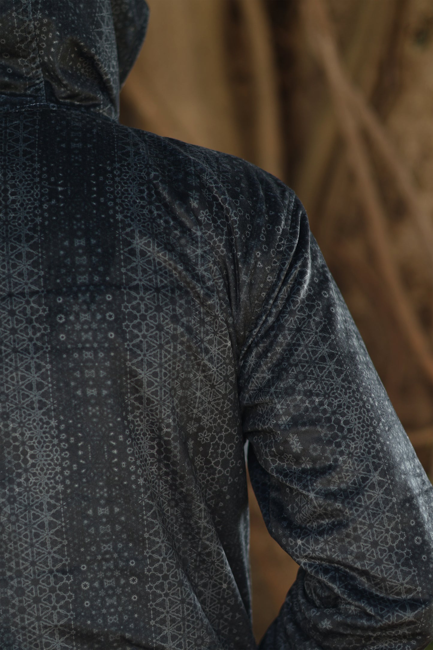 Symmetric Visuals X Obsidian Scales ✧ Reversible Jacket