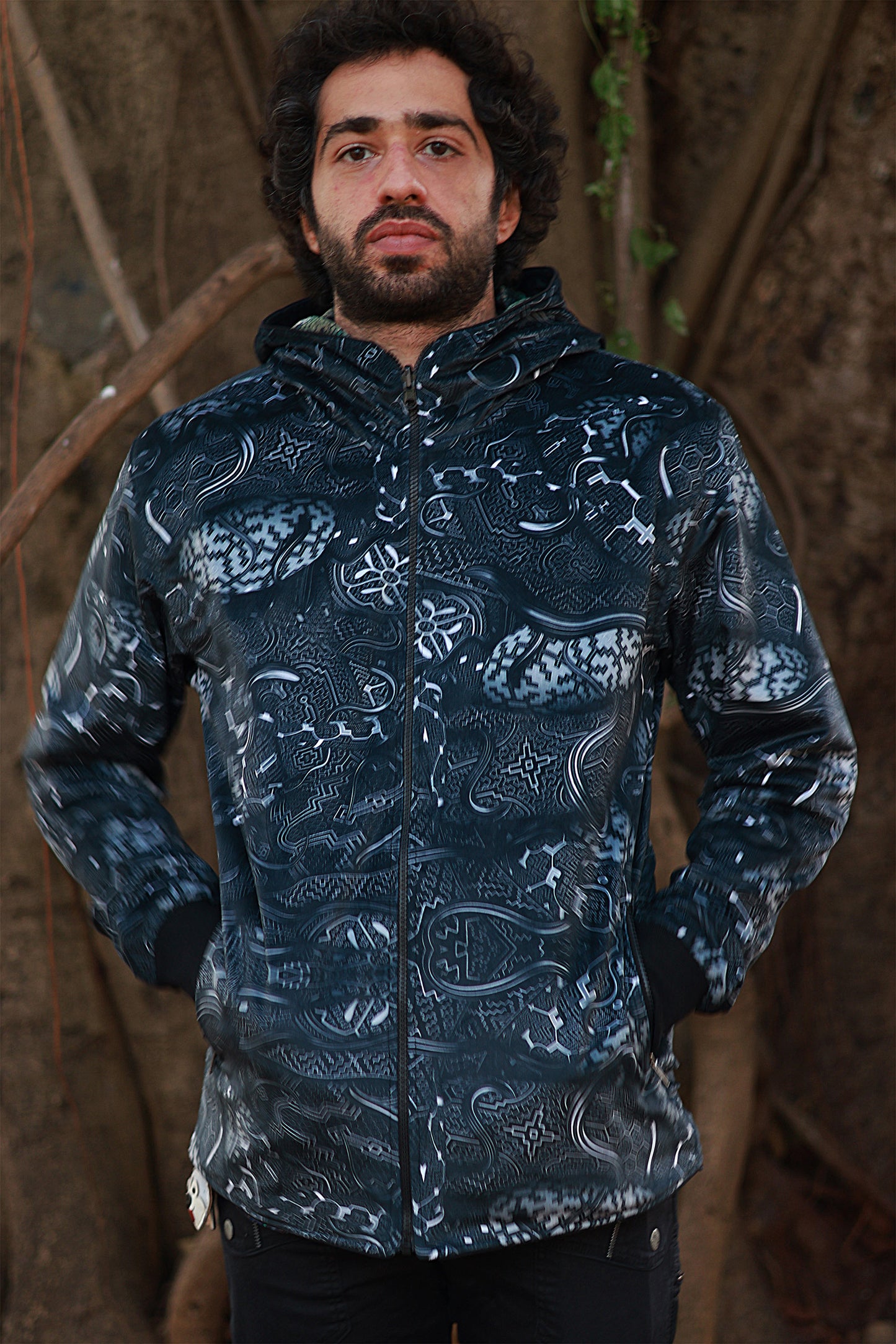 Ikaro X Serpent Monochrome ✧ Reversible Jacket ✧ TAS