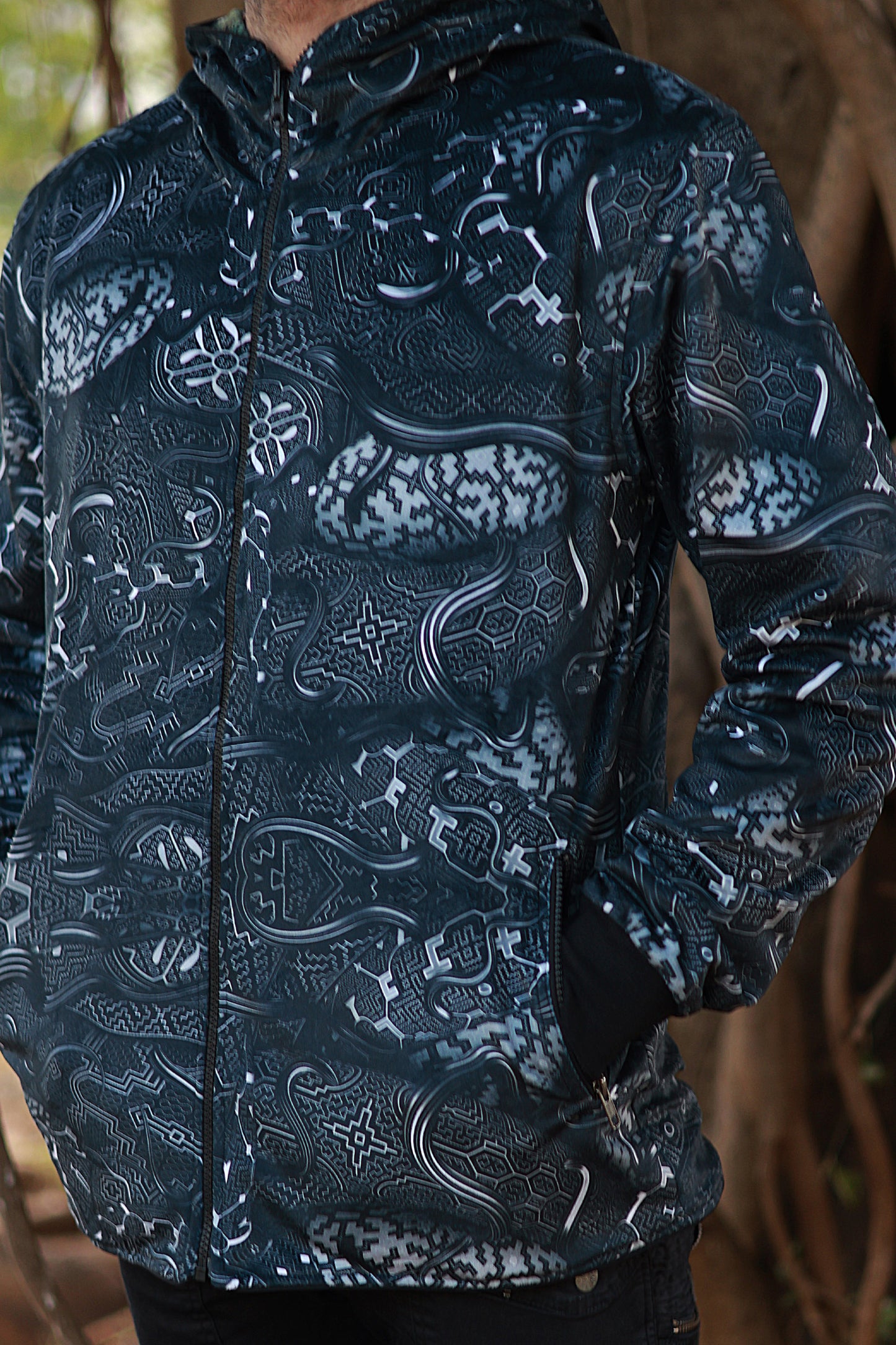 Ikaro X Serpent Monochrome ✧ Reversible Jacket ✧ TAS