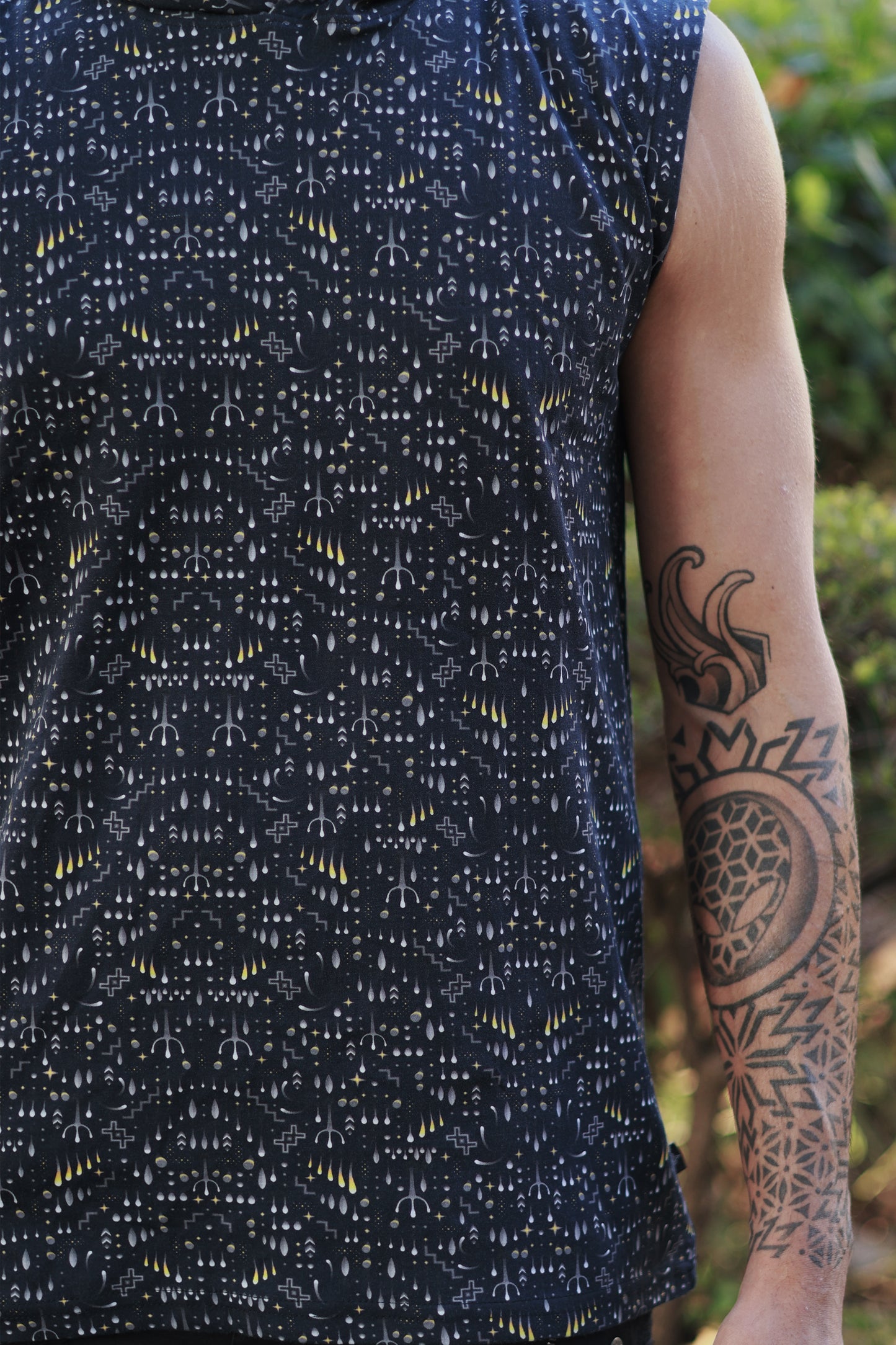 Elemental Pattern ✧ Hooded Tank ✧ TAS